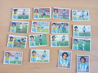 Cromos Liga 82-83 CD Malaga