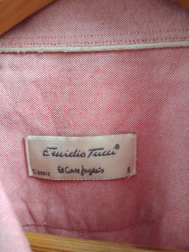 Camisa rosa Ecru hombre