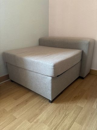 Chaiselongue beige - módulo esquina