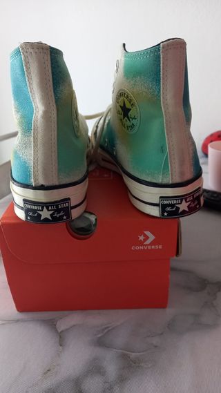 Converse All Star, Turquoise & White