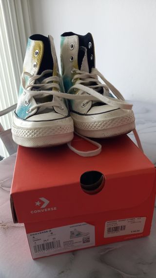 Converse All Star, Turquoise & White