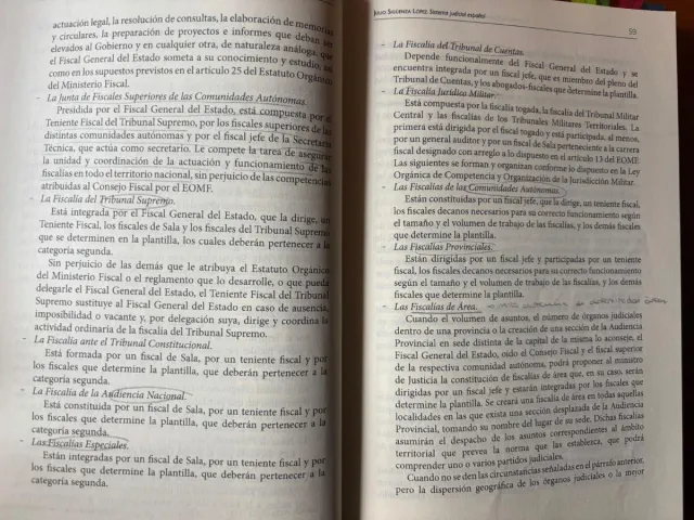 Libro Sistema Judicial Español, décima edición