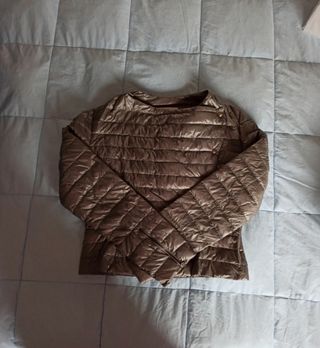 Piumino Alysi- colore tortora