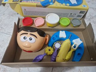 Juego Dentista Masa Moldear Colores
