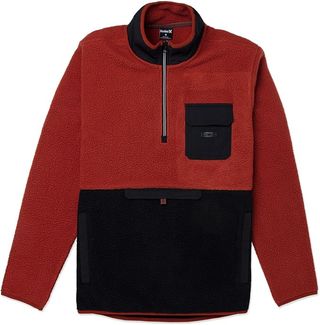 Sudadera Hurley Sherpa Rojo-Negro