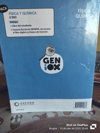 Física y Química 2º ESO. Libro del estudiante. ...