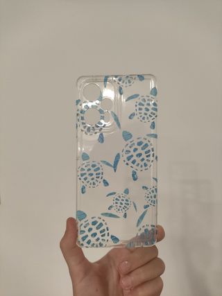 Funda transparente para Poco F5 - Tortugas