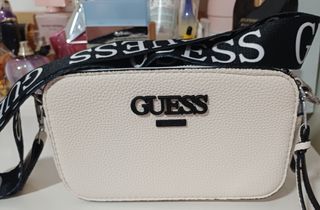 Bolso bandolera blanco roto