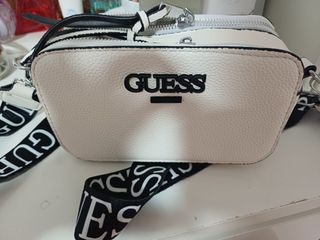 Bolso bandolera blanco roto