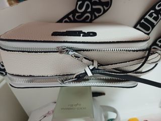 Bolso bandolera blanco roto