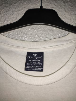 Camiseta Champion Blanca