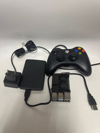 Raspberry Pi 4 + mando Xbox 