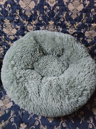 Cama redonda para mascotas - Verde