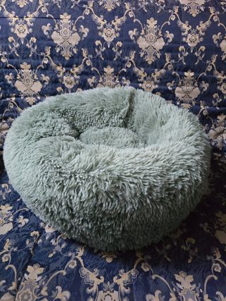 Cama redonda para mascotas - Verde