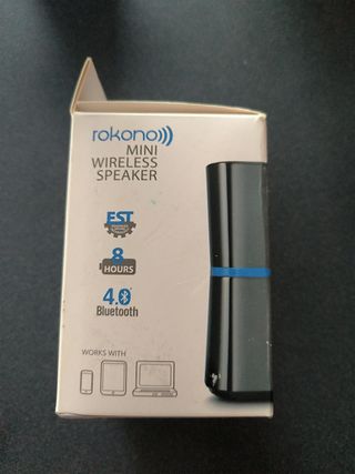 Altavoz Bluetooth Rokono mini 5V de potencia
