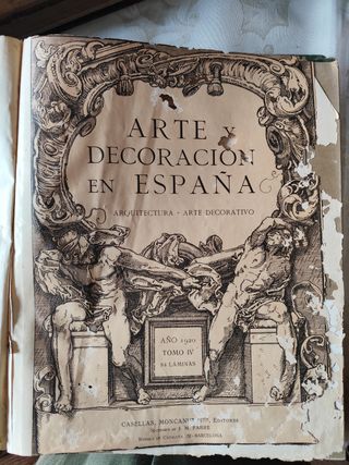 Libros I y IV Arte y Decoración en España
