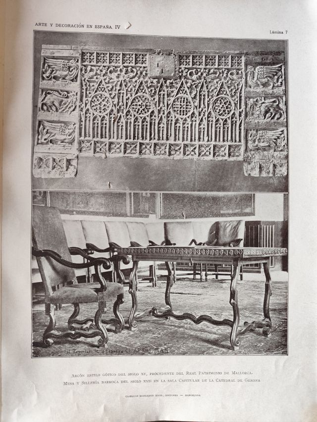 Libros I y IV Arte y Decoración en España