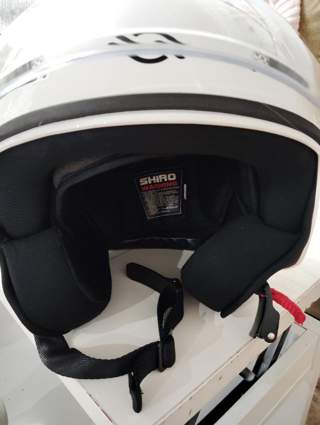 Casco Shiro SH701 blanco