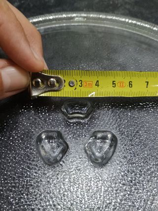 Plato cristal microondas 24,5cm