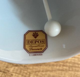 Set 3 Vasetti Porcellana Vintage