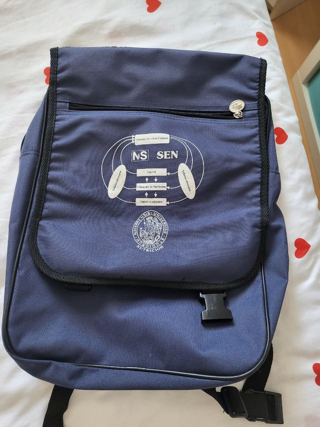 Mochila azul pequeña NS SEN