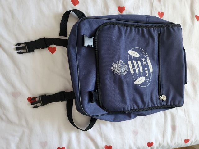 Mochila azul pequeña NS SEN