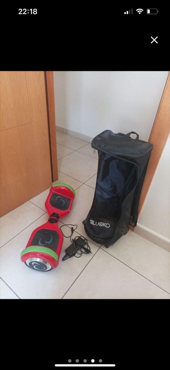 Hoverboard SmartGyro rojo