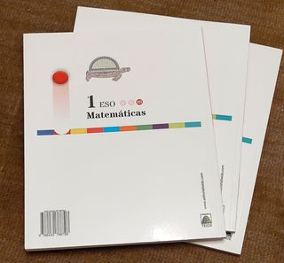 Libro Matemáticas 1º ESO - 3 volúmenes Teide