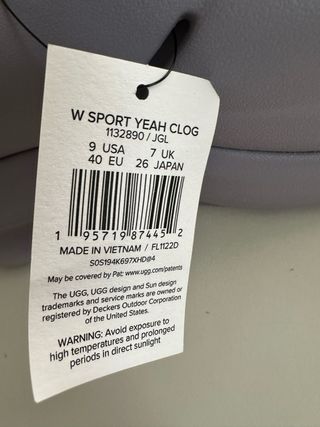 Zapatillas UGG Moradas Talla 40