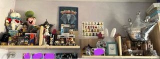Habitación juvenil/infantil morada y madera clara