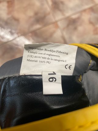 Guantes fitboxing L las vendas 226cm