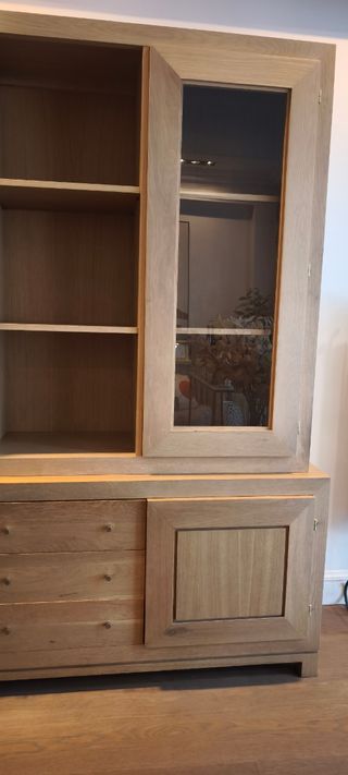 Vitrina Guadarte - Roble