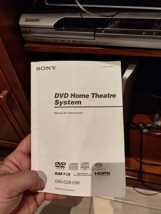 Home Cinema Sony - 5.1 DAV-DZ810W