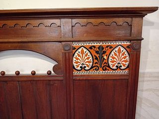 Banco arcón antiguo de madera