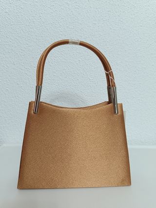 Bolso ceremonia beige