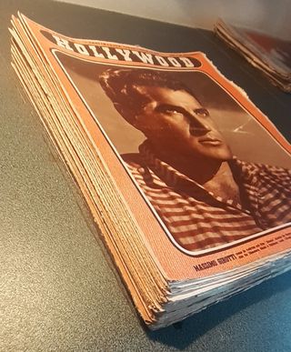 Lotto 45 numeri rivista Hollywood anni '40