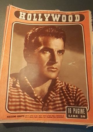 Lotto 45 numeri rivista Hollywood anni '40