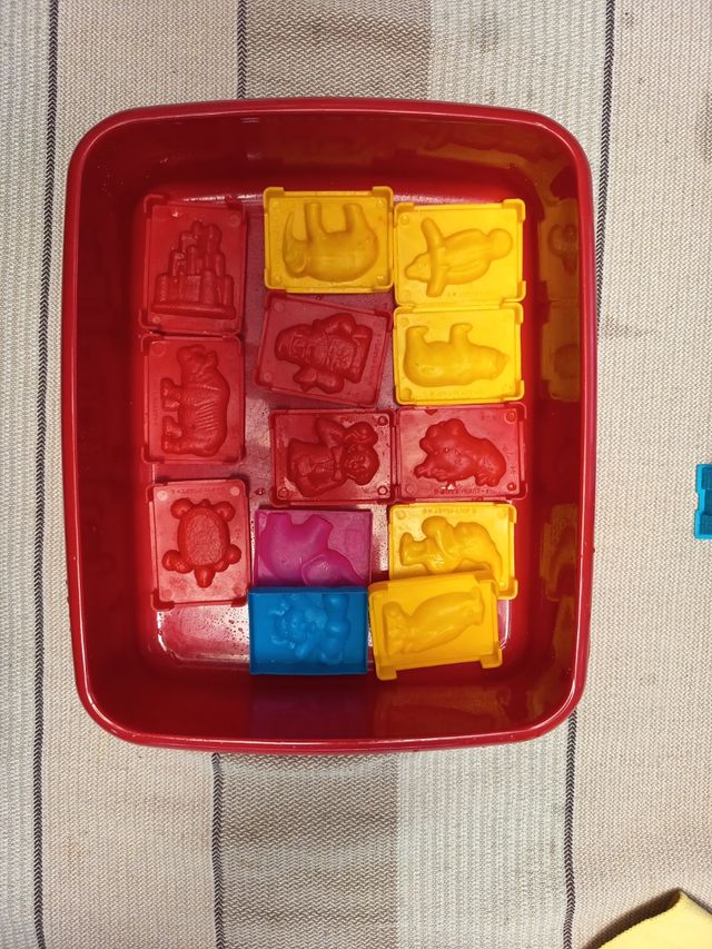 Moldes arena mágica/plastilina: más de 25 piezas.