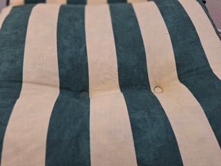 4 Cojines dobles para  sillones de jardín