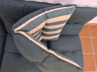 4 Cojines dobles para  sillones de jardín