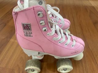 Patines infantiles rosa talla 31