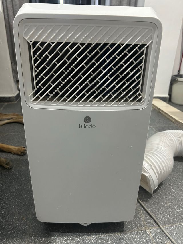 Aire acondicionado portátil klindo blanco