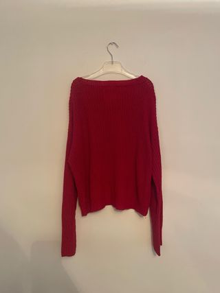 Jersey rojo de punto