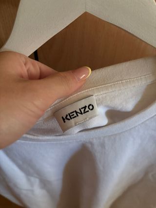 Camiseta Kenzo blanca talla M