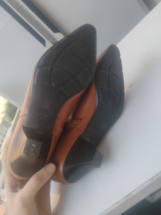 Botas Marrón Piel - Talla 37