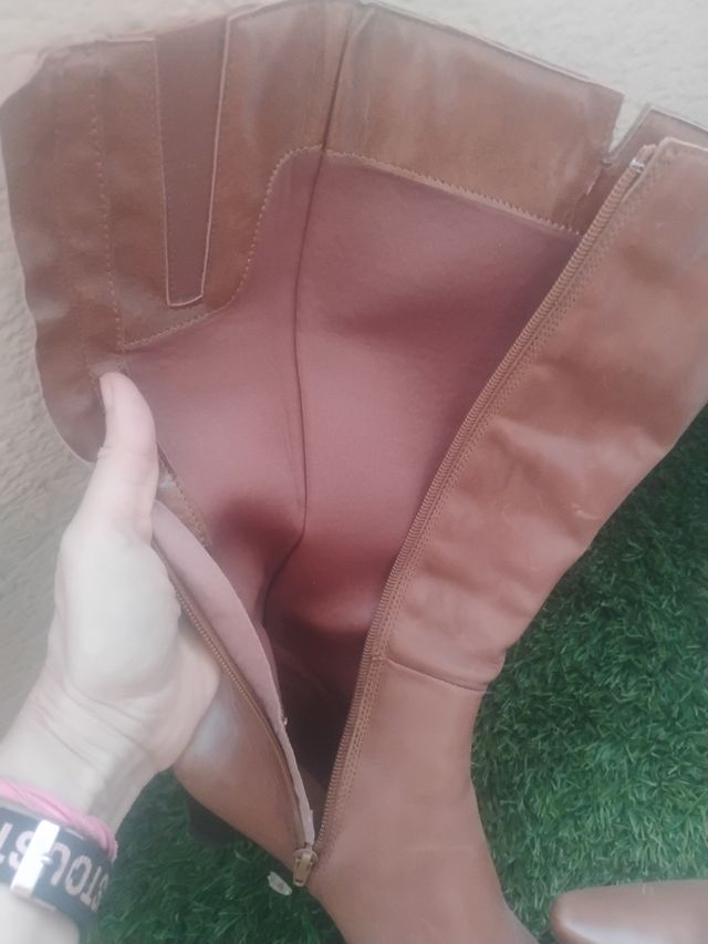 Botas Marrón Piel - Talla 37