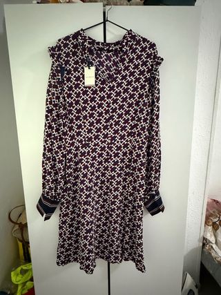 Vestido Tommy Hilfiger - Rojo y Azul