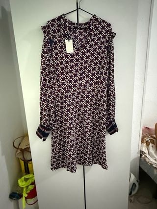Vestido Tommy Hilfiger - Rojo y Azul
