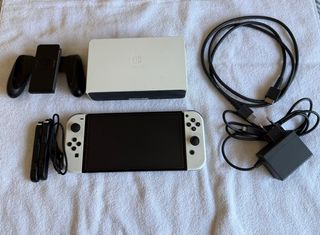 Nintendo Switch OLED Gris-Blanco