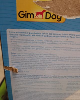 Piscina perros GimDog L - nueva